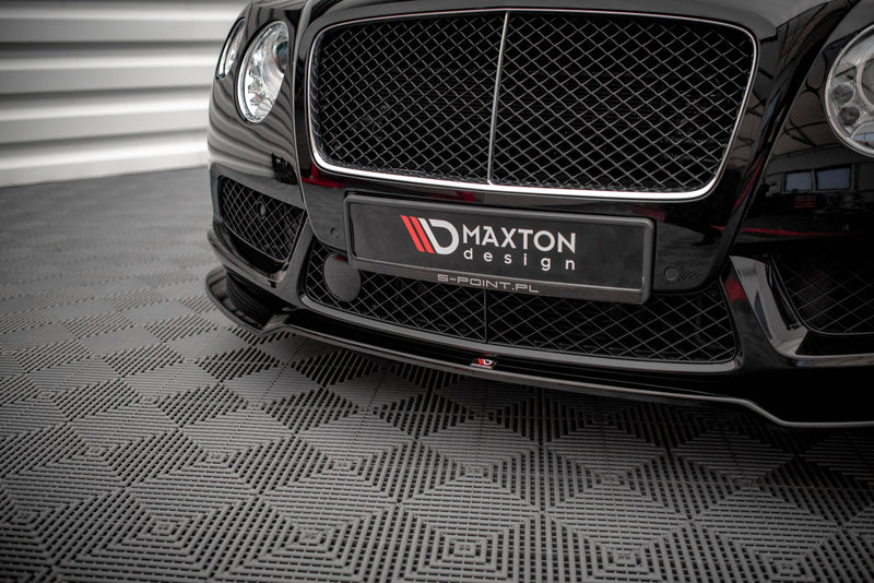 Maxton Design Front Diffuser V.1 Bentley Continental GT V8 S Mk2