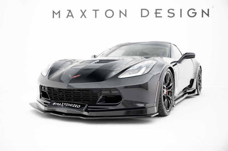 Maxton Design Front Diffusor V.1 Chevrolet Corvette Stingray / Z06 C7