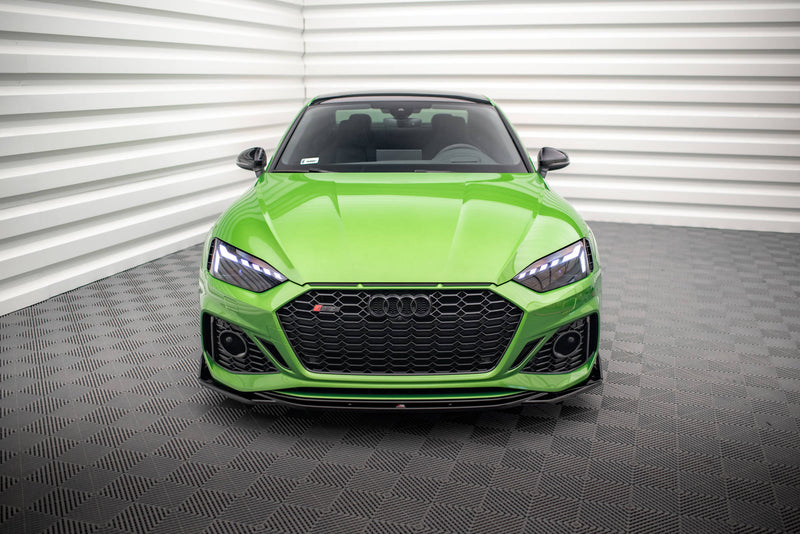 Maxton Design Front Diffusor V.1 + Flaps Audi RS5 F5 Facelift