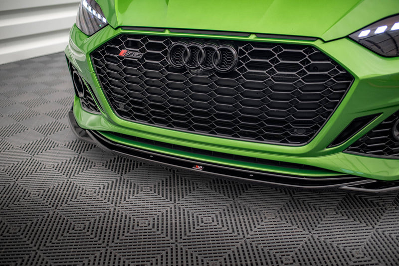 Maxton Design Front Diffusor V.1 + Flaps Audi RS5 F5 Facelift