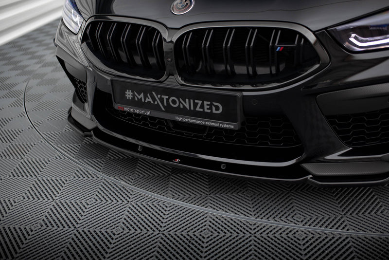 Maxton Design Front Diffusor V.1 + Flaps BMW M8  Gran Coupe F93 / Coupe F92