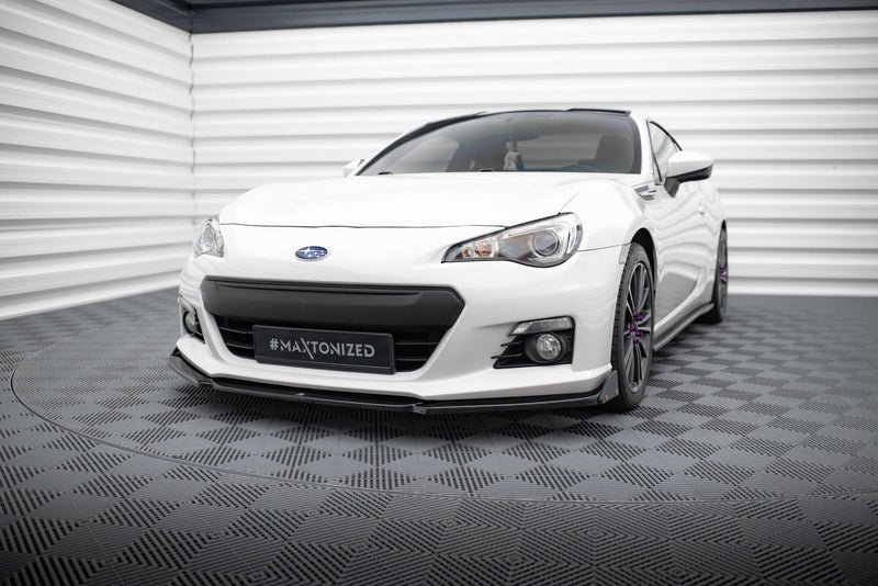 Maxton Design Front Diffusor V.1 + Flaps Subaru BRZ Mk1