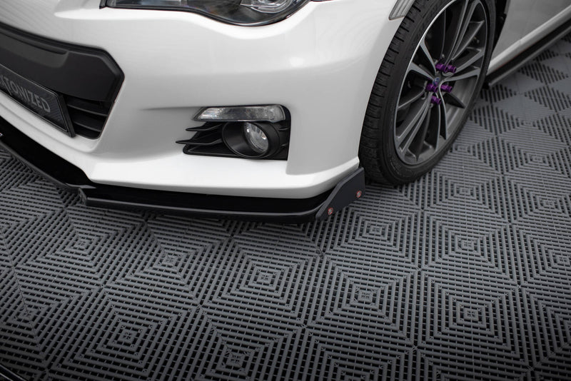 Maxton Design Front Diffusor V.1 + Flaps Subaru BRZ Mk1