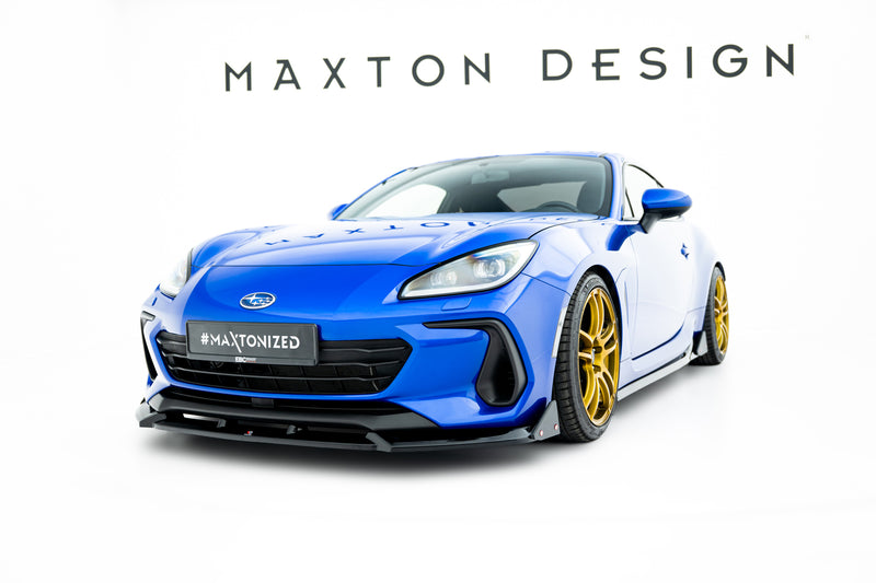 Maxton Design Front Diffusor V.1 + Flaps Subaru BRZ Mk2