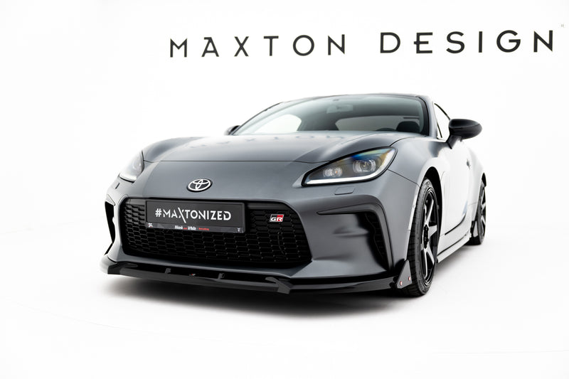Maxton Design Front Diffusor V.1 + Flaps Toyota GR86 Mk1