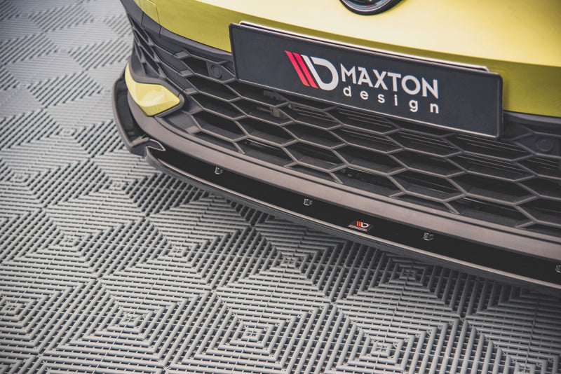 Maxton Design Front Diffusor V.1 + Flaps Volkswagen Golf GTI Clubsport Mk8