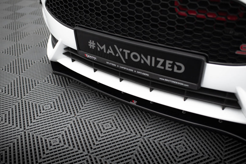 Maxton Design Front Diffuser V.1 Ford Fiesta ST Mk7 FL