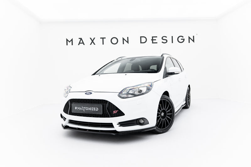 Maxton Design Front Diffuser V.1 Ford Focus ST Mk3