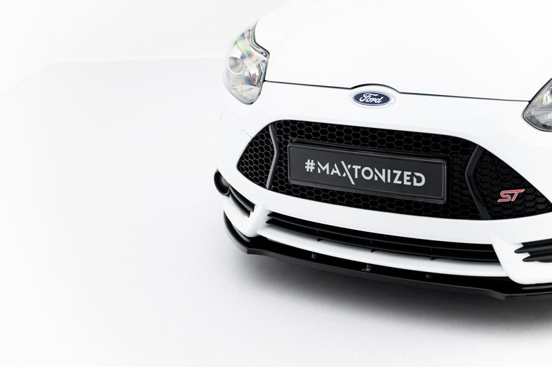 Maxton Design Front Diffuser V.1 Ford Focus ST Mk3