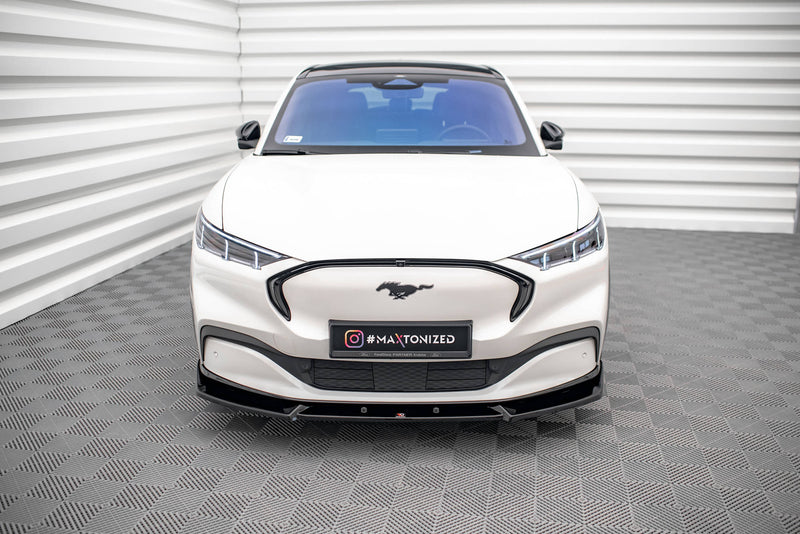 Maxton Design Front Diffuser V.1 Ford Mustang Mach-E Mk1