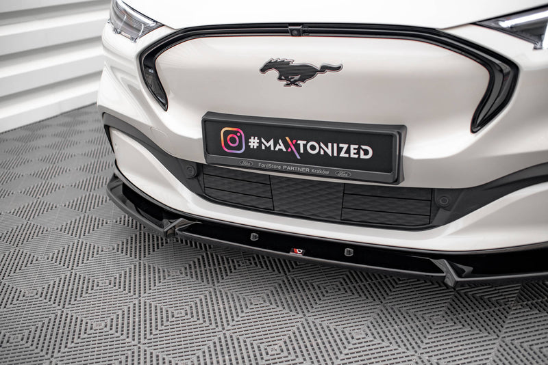 Maxton Design Front Diffuser V.1 Ford Mustang Mach-E Mk1