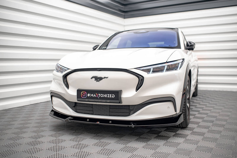 Maxton Design Front Diffuser V.1 Ford Mustang Mach-E Mk1