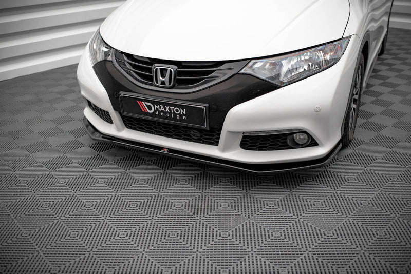 Maxton Design Front Diffuser V.1 Honda Civic Mk9