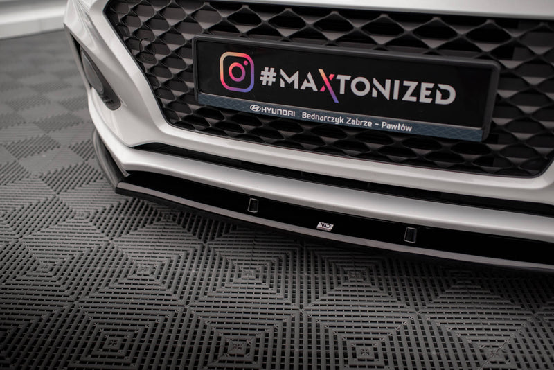 Maxton Design Front Diffuser V.1 Hyundai I20 Mk2 Facelift