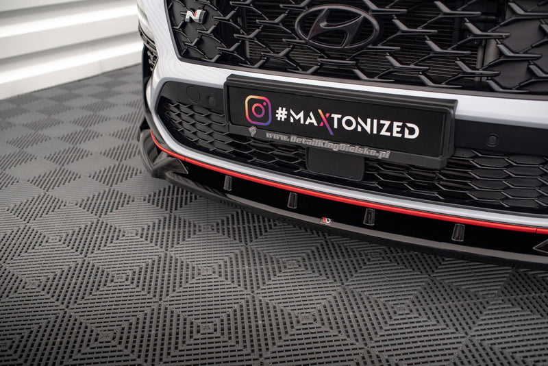 Maxton Design Front Diffuser V.1 Hyundai Kona N Mk1