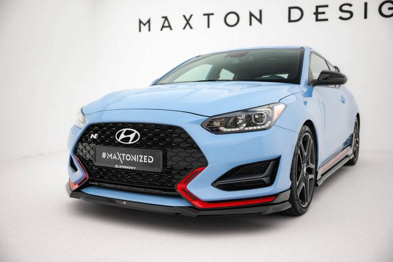 Maxton Design Front Diffusor V.1 Hyundai Veloster N Mk2