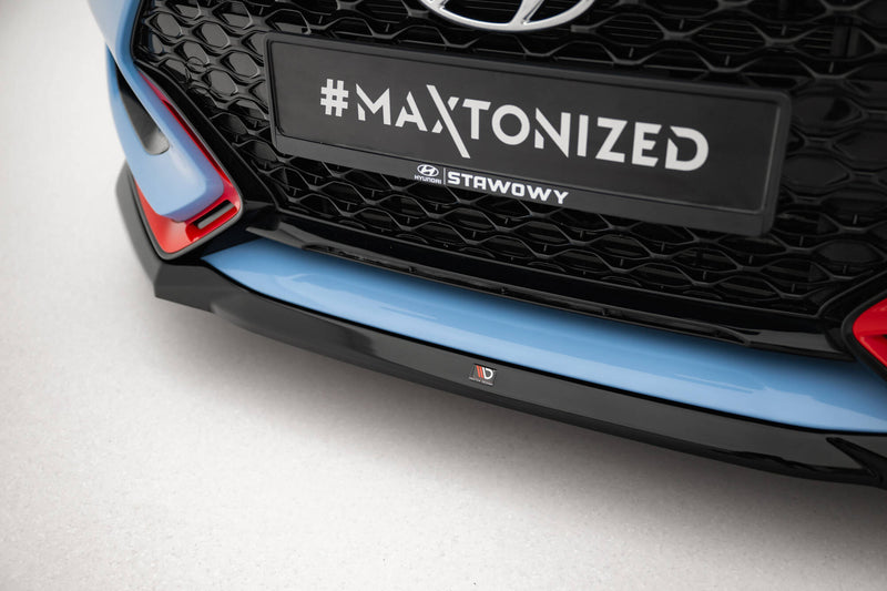 Maxton Design Front Diffusor V.1 Hyundai Veloster N Mk2