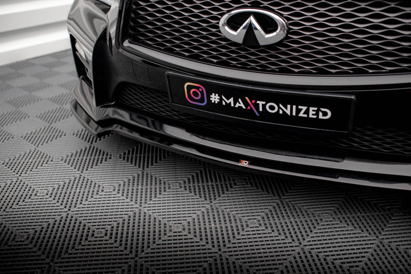 Maxton Design Front Diffuser V.1 Infiniti Q50 S Mk1