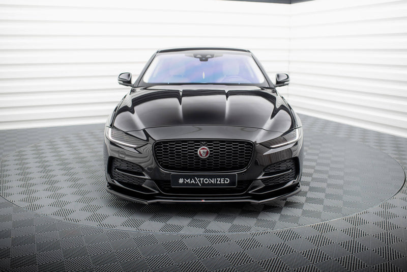 Maxton Design Front Diffuser V.1 Jaguar XE X760 Facelift