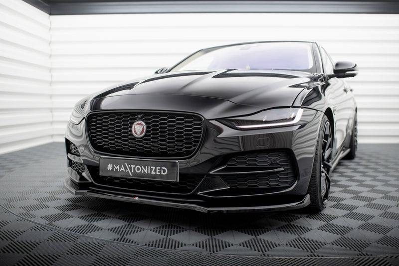 Maxton Design Front Diffuser V.1 Jaguar XE X760 Facelift
