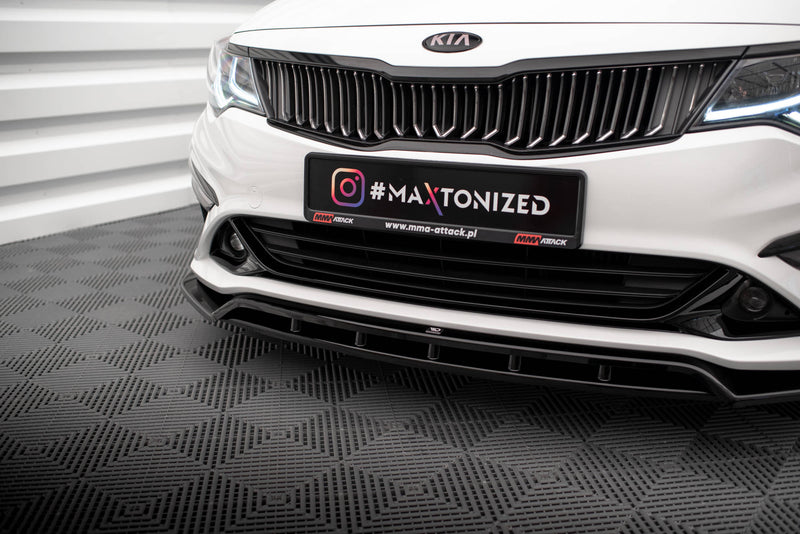 Maxton Design Front Diffusor V.1 Kia Optima Mk4 Facelift