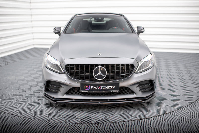 Maxton Design Front Diffusor V.1 Mercedes-AMG C43 Coupe / Cabrio / Sedan / Estate C205 / A205 / W205 / S205 Facelift