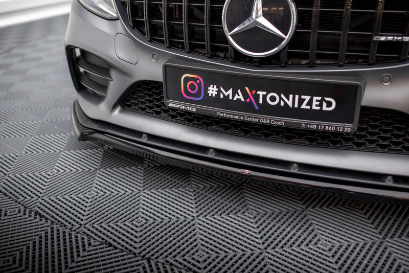 Maxton Design Front Diffusor V.1 Mercedes-AMG C43 Coupe / Cabrio / Sedan / Estate C205 / A205 / W205 / S205 Facelift