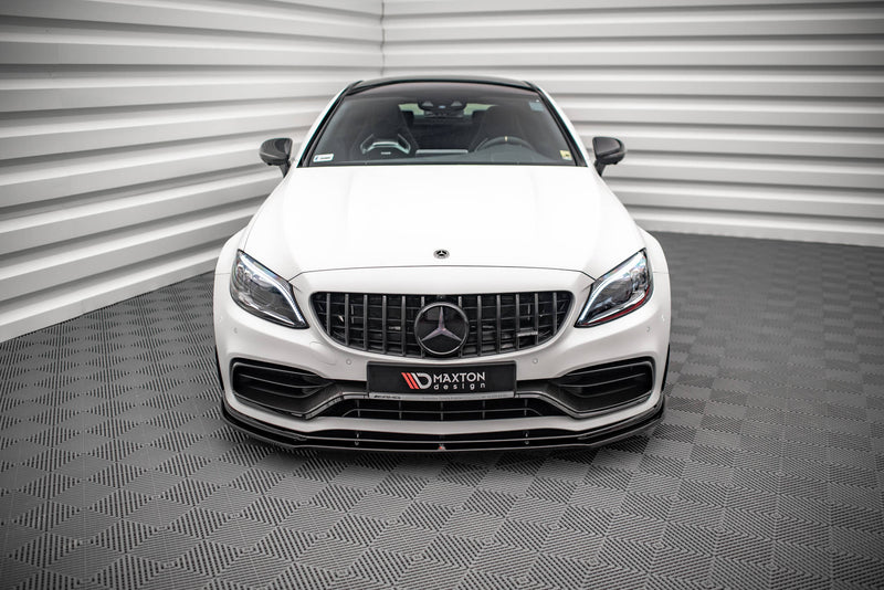 Maxton Design Front Diffusor V.1 Mercedes-AMG C63 Coupe AMG Aero Pack C205 Facelift