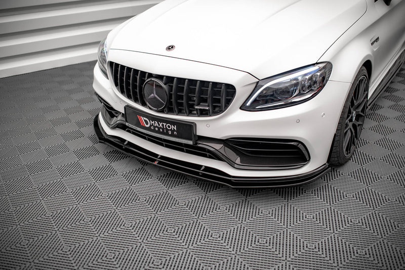 Maxton Design Front Diffusor V.1 Mercedes-AMG C63 Coupe AMG Aero Pack C205 Facelift