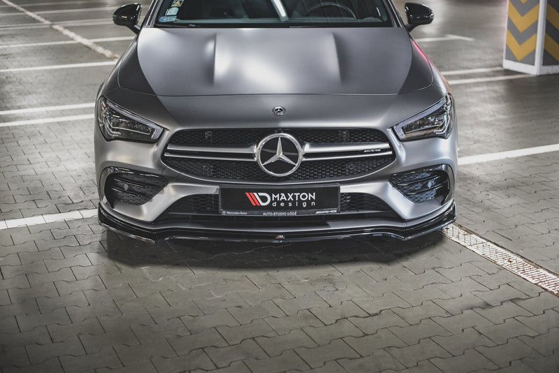 Maxton Design Front Diffuser V.1 Mercedes-AMG CLA 35 Aero C118