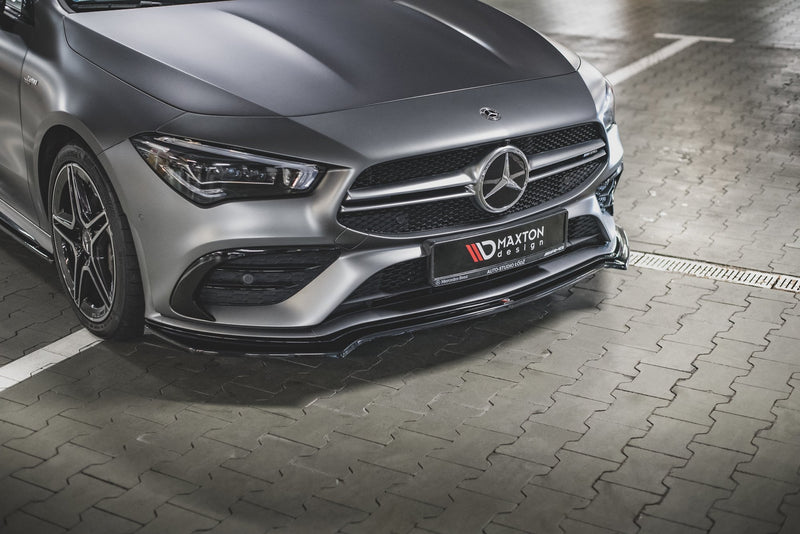 Maxton Design Front Diffuser V.1 Mercedes-AMG CLA 35 Aero C118