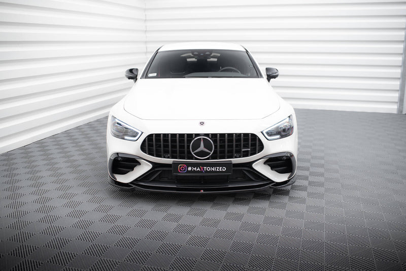 Maxton Design Front Diffuser V.1 Mercedes-AMG GT 43 4-Door Coupe V8 Styling Package