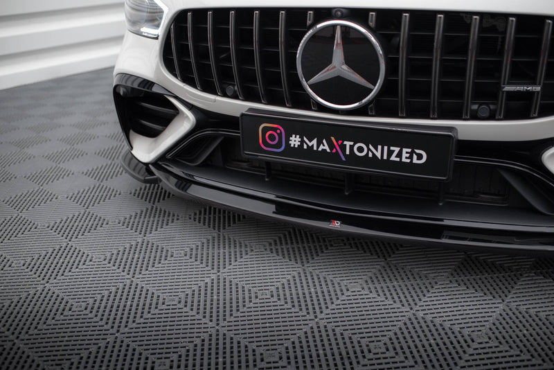 Maxton Design Front Diffuser V.1 Mercedes-AMG GT 43 4-Door Coupe V8 Styling Package