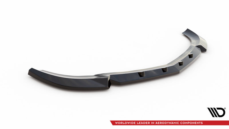 Maxton Design Front Diffuser V.1 for Mercedes-Benz C Coupe / Sedan / Estate AMG-Line C204 / W204 Facelift / S204 Facelift