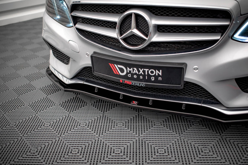 Maxton Design Front Diffusor V.1 Mercedes-Benz E AMG-Line Sedan W212 Facelift