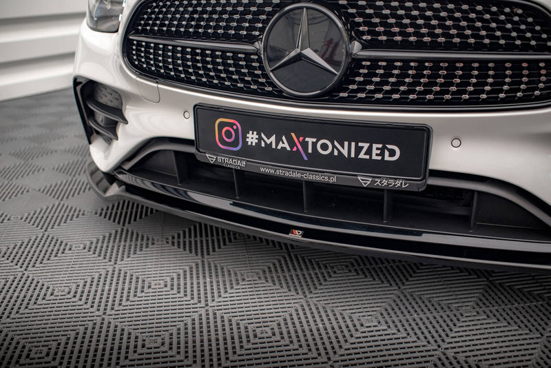 Maxton Design Front Diffusor V.1 Mercedes-Benz E AMG-Line W213 Facelift