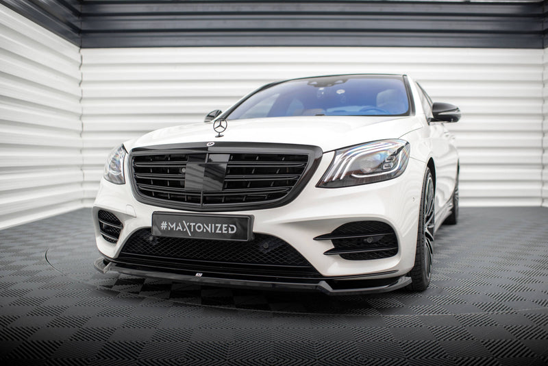 Maxton Design Front Diffuser V.1 Mercedes-Benz S AMG-Line W222 Facelift