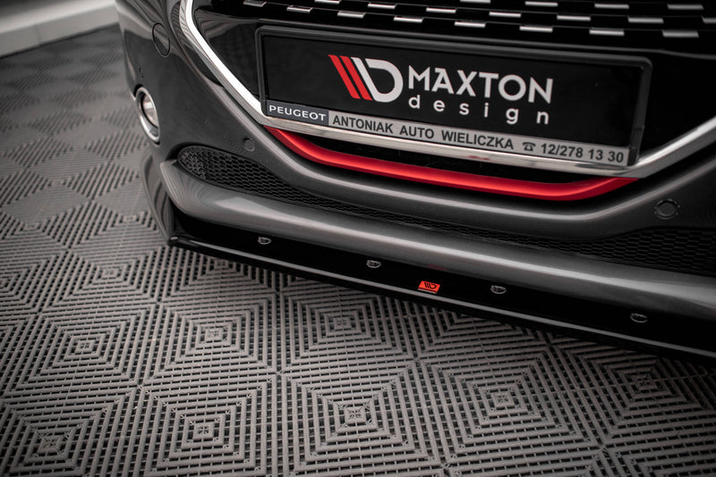 Maxton Design Front Diffuser V.1 Peugeot 208 GTi Mk1