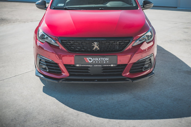 Maxton Design Front Diffuser V.1 Peugeot 308 GT Mk2 Facelift