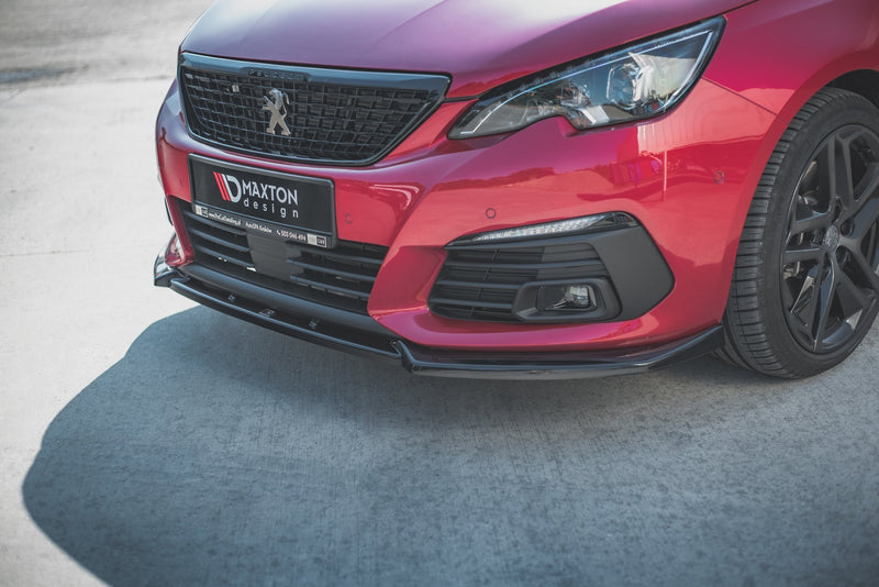 Maxton Design Front Diffuser V.1 Peugeot 308 GT Mk2 Facelift