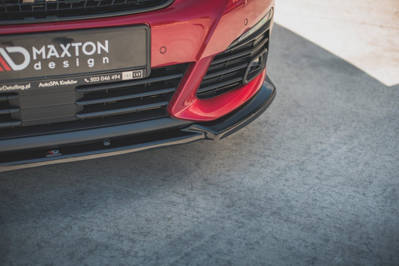 Maxton Design Front Diffuser V.1 Peugeot 308 GT Mk2 Facelift