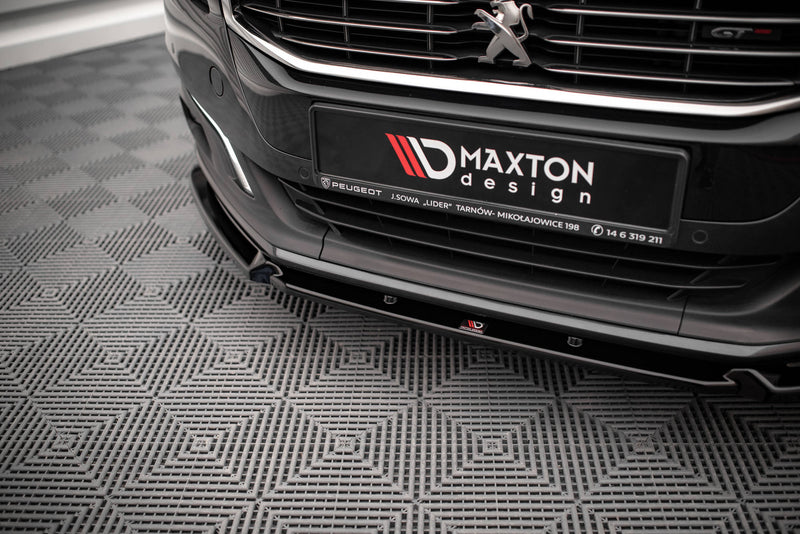Maxton Design Front Diffusor V.1 Peugeot 508 GT Mk1 Facelift