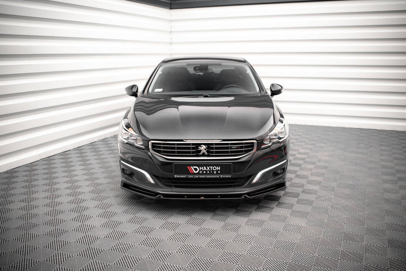 Maxton Design Front Diffusor V.1 Peugeot 508 GT Mk1 Facelift