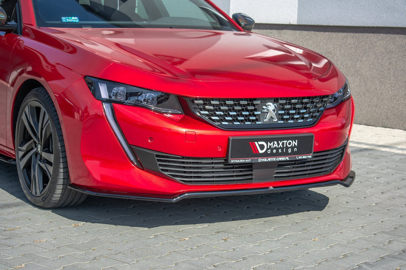 Maxton Design Splitter / Front Splitter V.1 Peugeot 508 GT Mk2