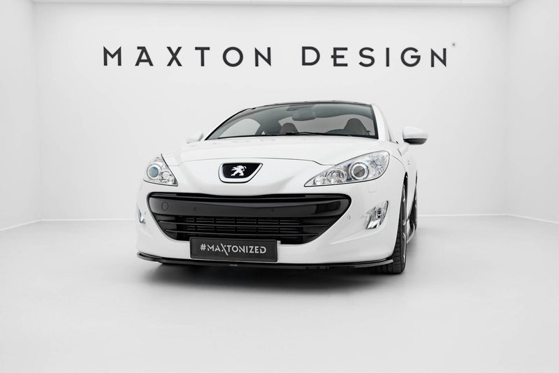 Maxton Design Front Diffuser V.1 Peugeot RCZ Mk1