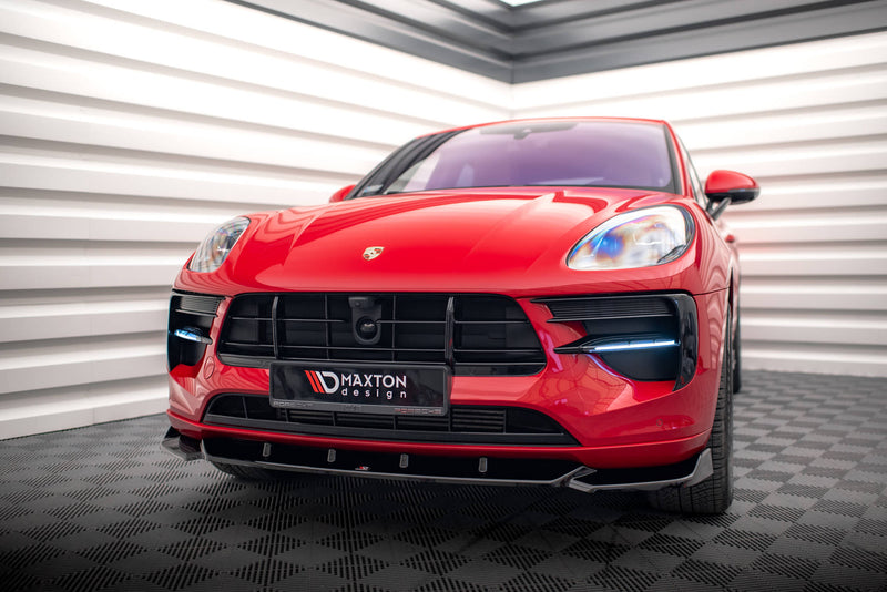 Maxton Design Front Diffusor V.1 Porsche Macan GTS / Sport Design Mk1 Facelift