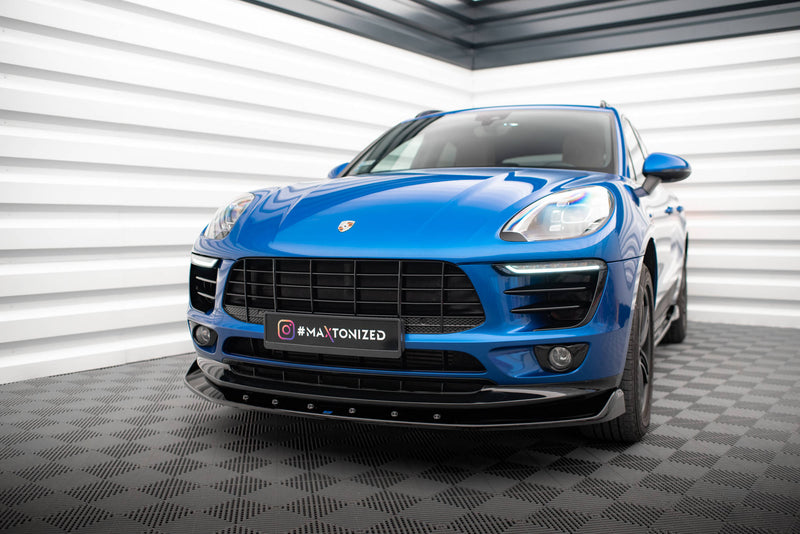 Maxton Design Front Diffuser V.1 Porsche Macan Mk1
