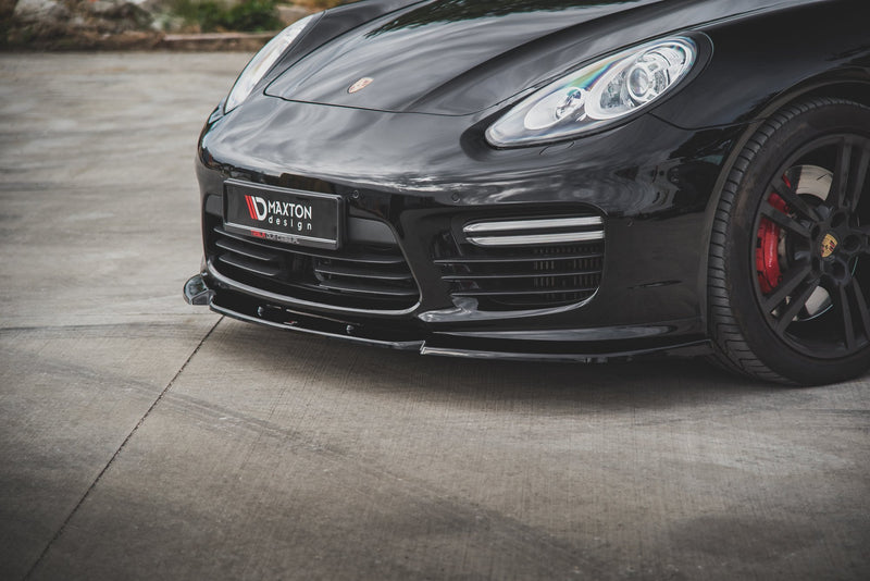 Maxton Design Front Diffuser V.1 Porsche Panamera Turbo 970 Facelift