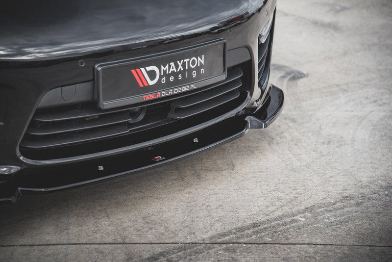 Maxton Design Front Diffuser V.1 Porsche Panamera Turbo 970 Facelift