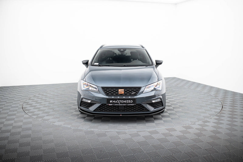 Maxton Design Front Diffuser V.1 Seat Leon Cupra / FR Mk3 FL